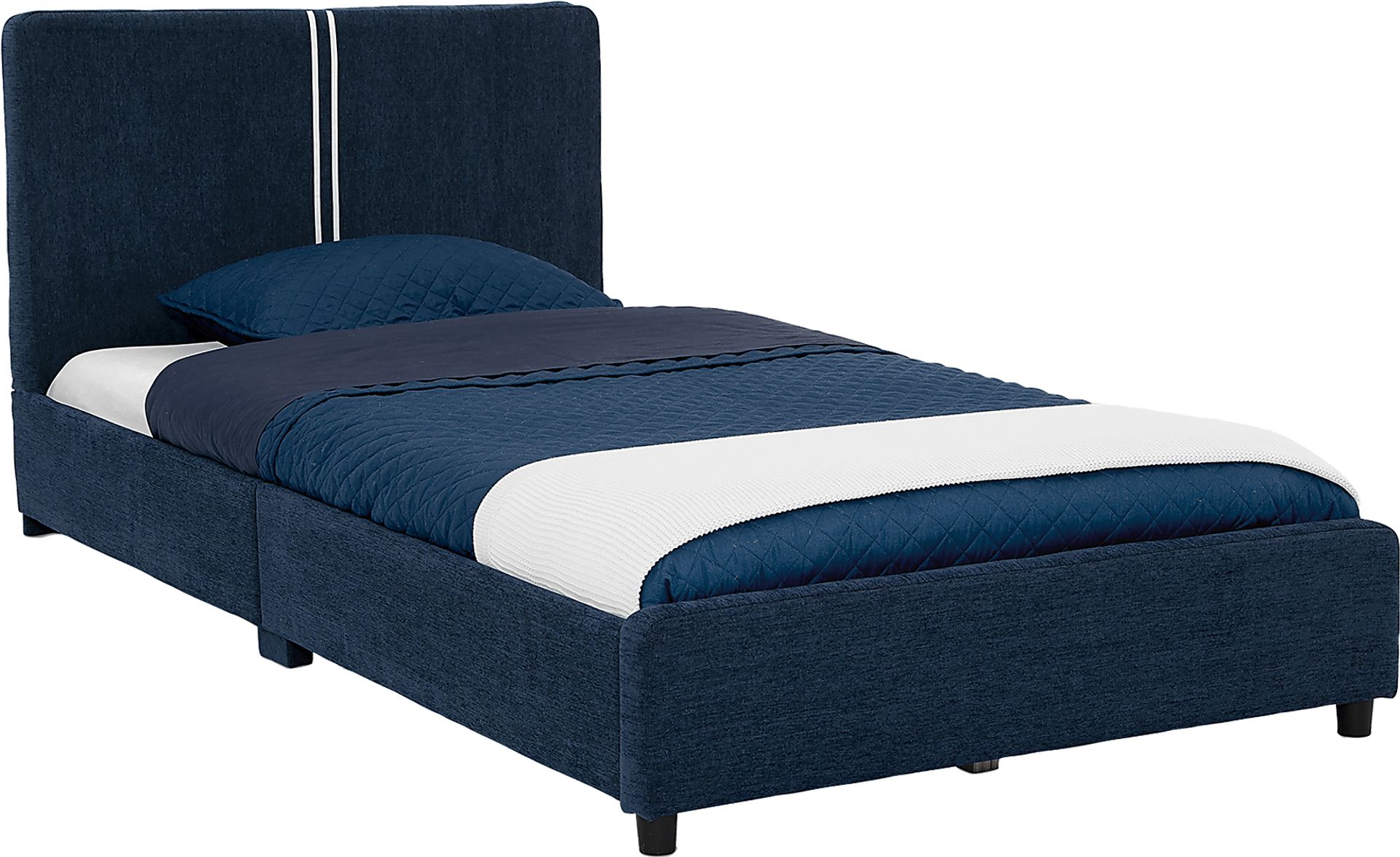 Kids Javoa III Navy Twin Bed - Image 4