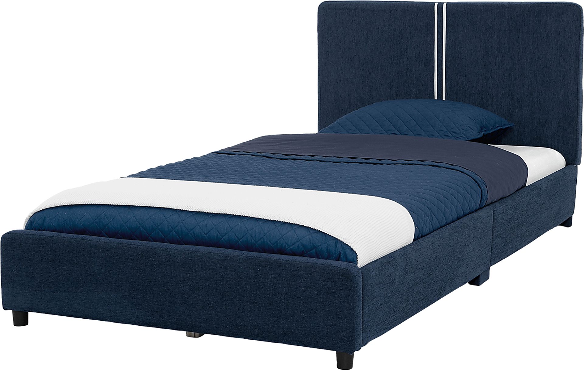 Kids Javoa III Navy Twin Bed - Image 1