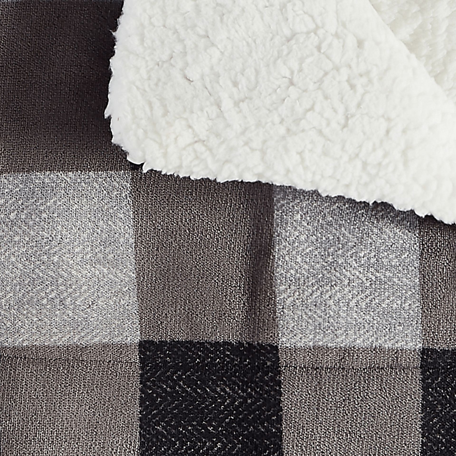 Kids Javok Gray Faux Fur Throw - Image 6