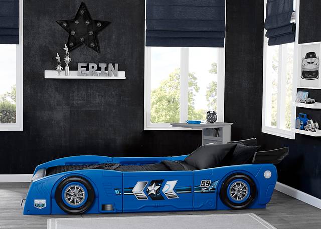 Kids Jeadi Blue Twin Car Bed - Thumbnail - Image 6