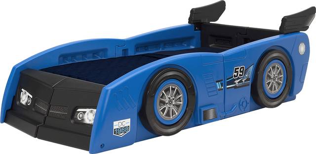 Kids Jeadi Blue Twin Car Bed - Thumbnail - Image 1