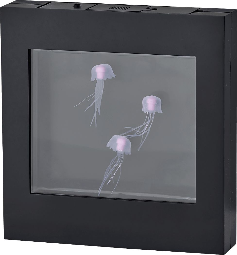 Kids Jellyfish Black Table Lamp