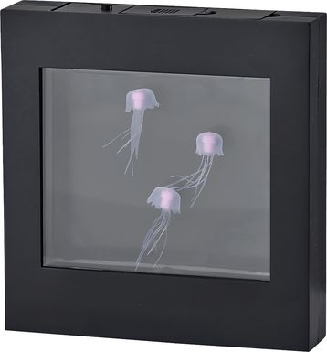 Kids Jellyfish Black Table Lamp