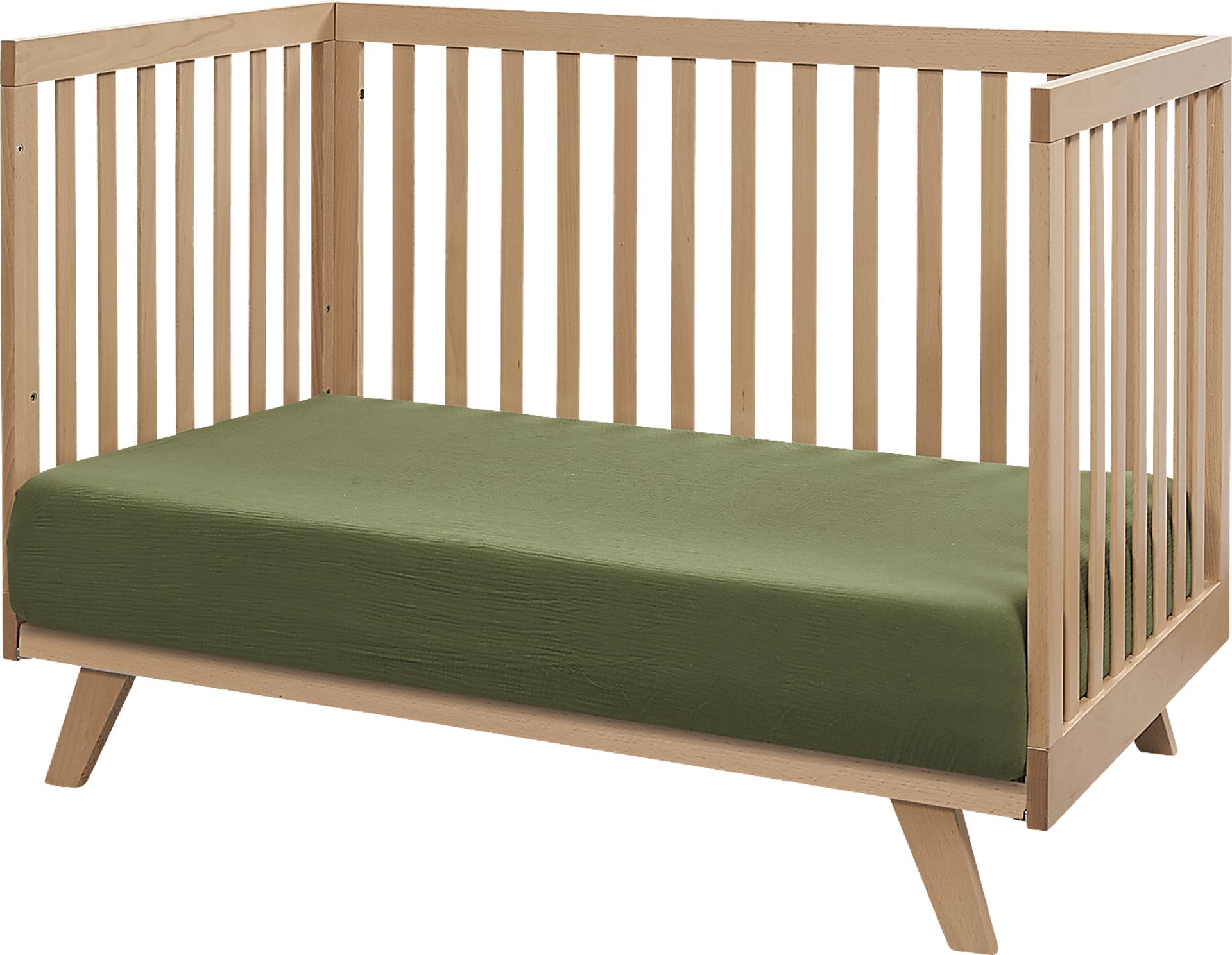 Kids Jemuz Natural Convertible Crib - Image 4