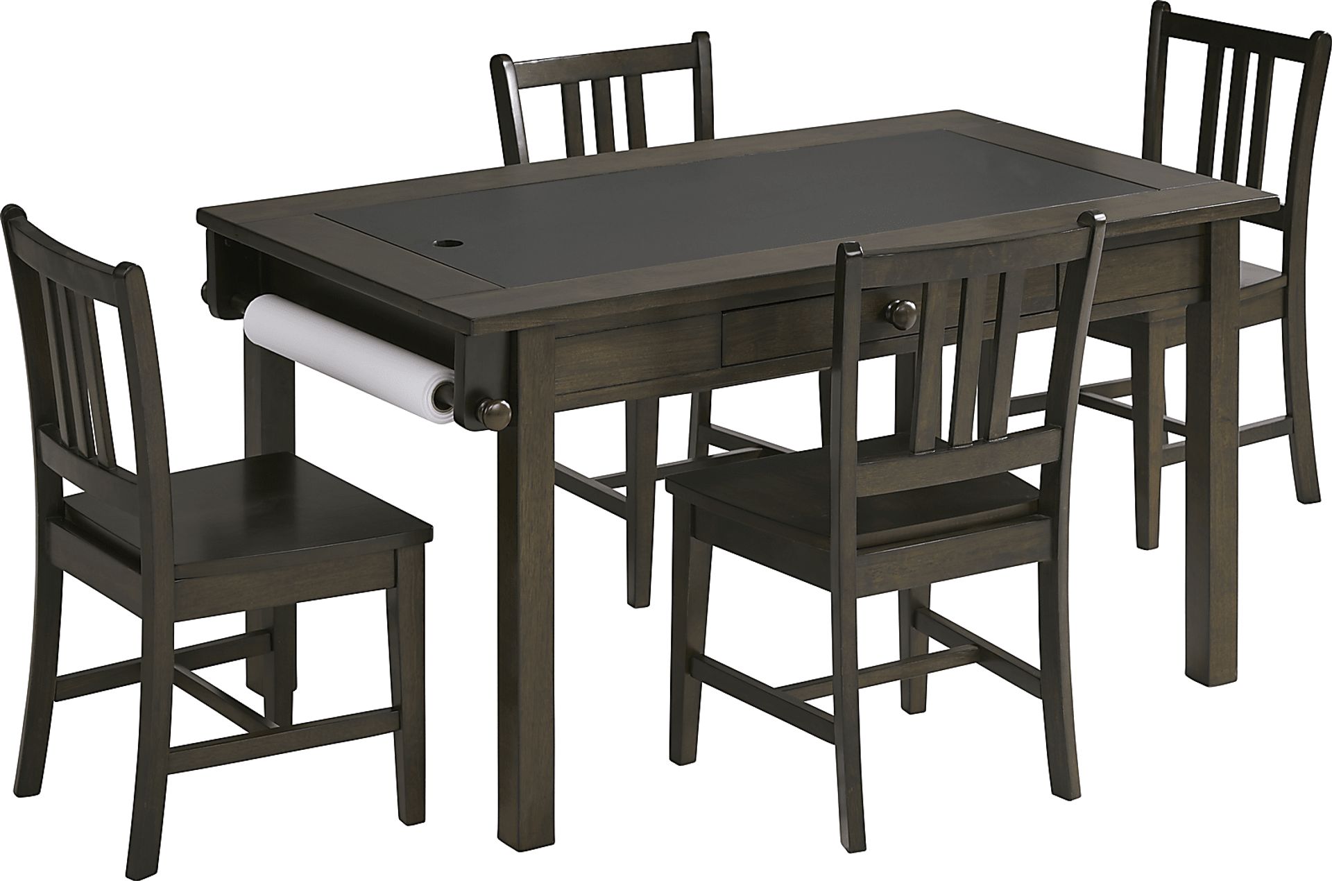 Kids Jo Jo Chocolate 5 Pc Creativity Table Set - Image 2
