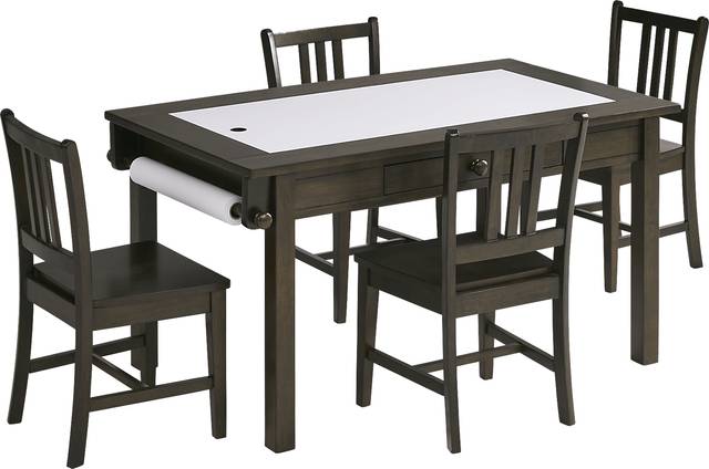 Kids Jo Jo Chocolate 5 Pc Creativity Table Set - Thumbnail - Image 1