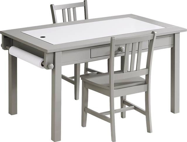Kids Jo Jo Gray Creativity Table Set - Thumbnail - Image 1
