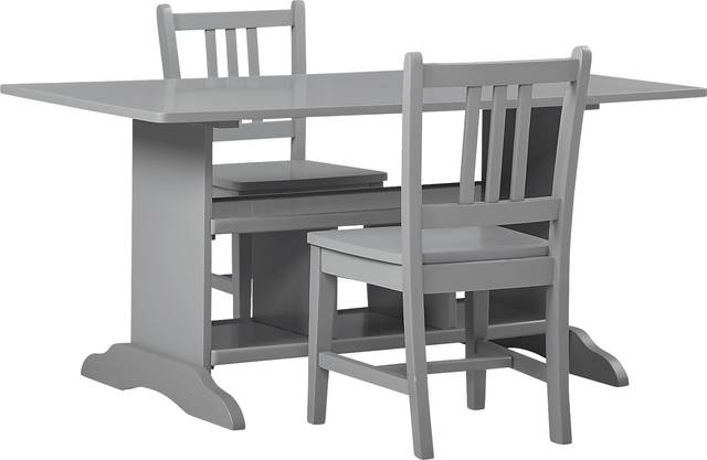 Kids Jo Jo Gray 3 Pc Storage Table Set - Thumbnail - Image 1