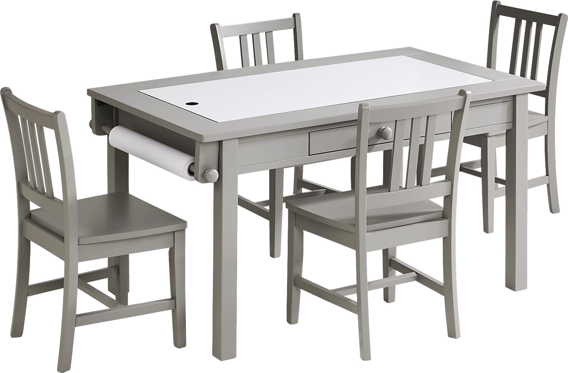 Kids Jo Jo Gray Creativity Table Set - Image 1