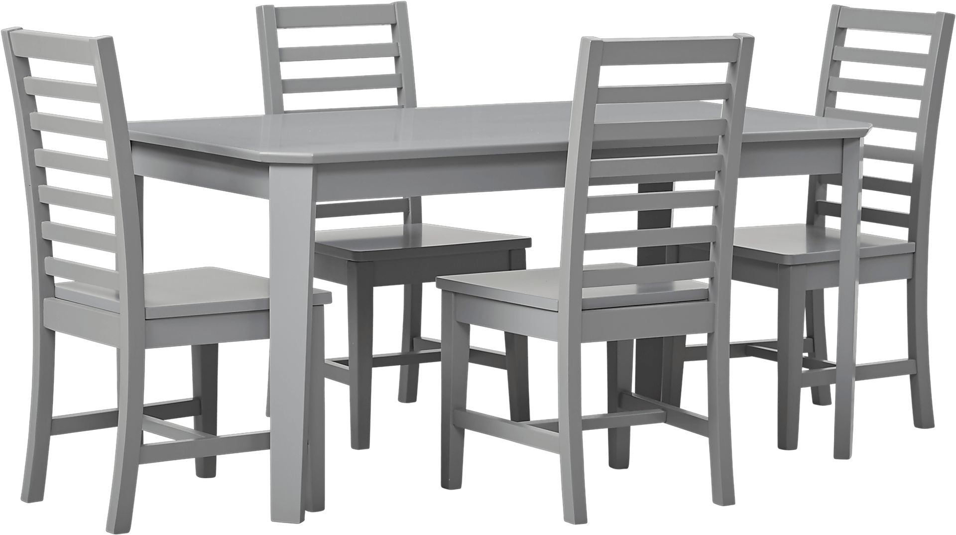 Kids Jo Jo Gray 5 Pc Table Set - Image 1