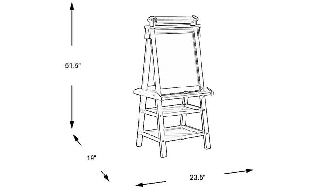 Dimension Image. Please refer to the Dimension Tab on this page for dimension details.