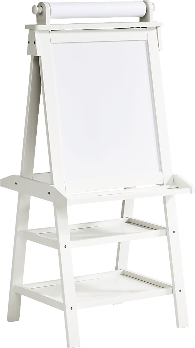 Jo White Colors,White 2 Pc Easel Set - Rooms To Go