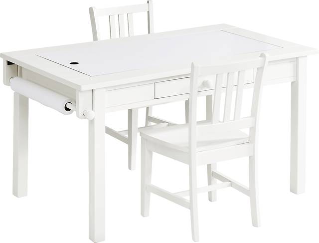 Kids Jo Jo White Creativity Table Set - Thumbnail - Image 1