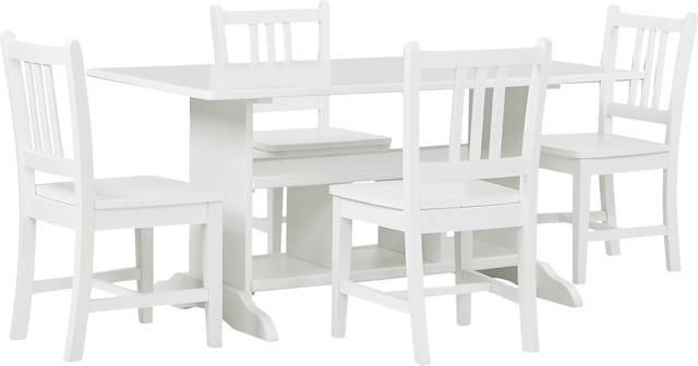 Kids Jo Jo White 5 Pc Storage Table Set - Thumbnail - Image 1