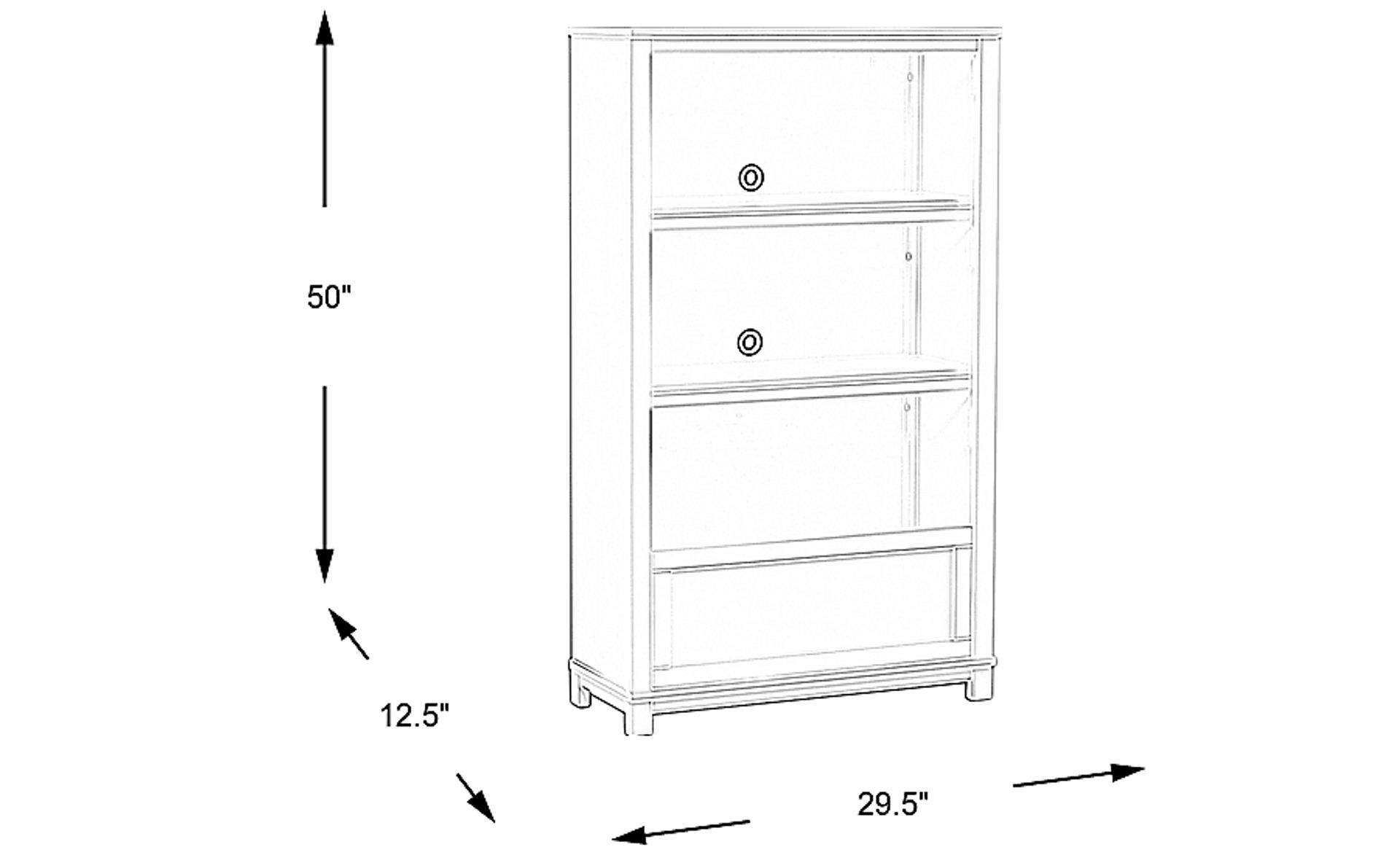 Dimension Image. Please refer to the Dimension Tab on this page for dimension details.
