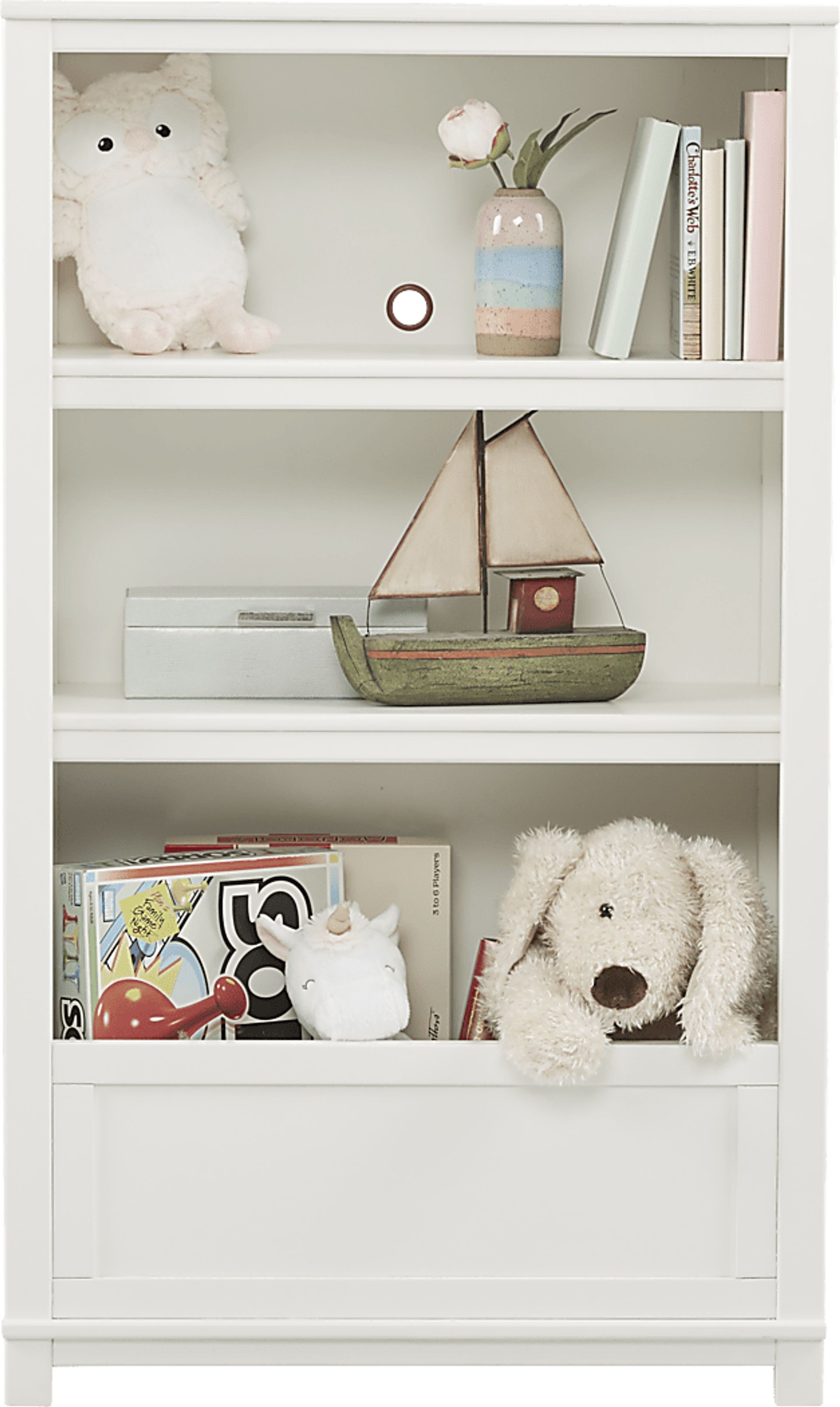 Kids Jo Jo White Bookcase - Image 1