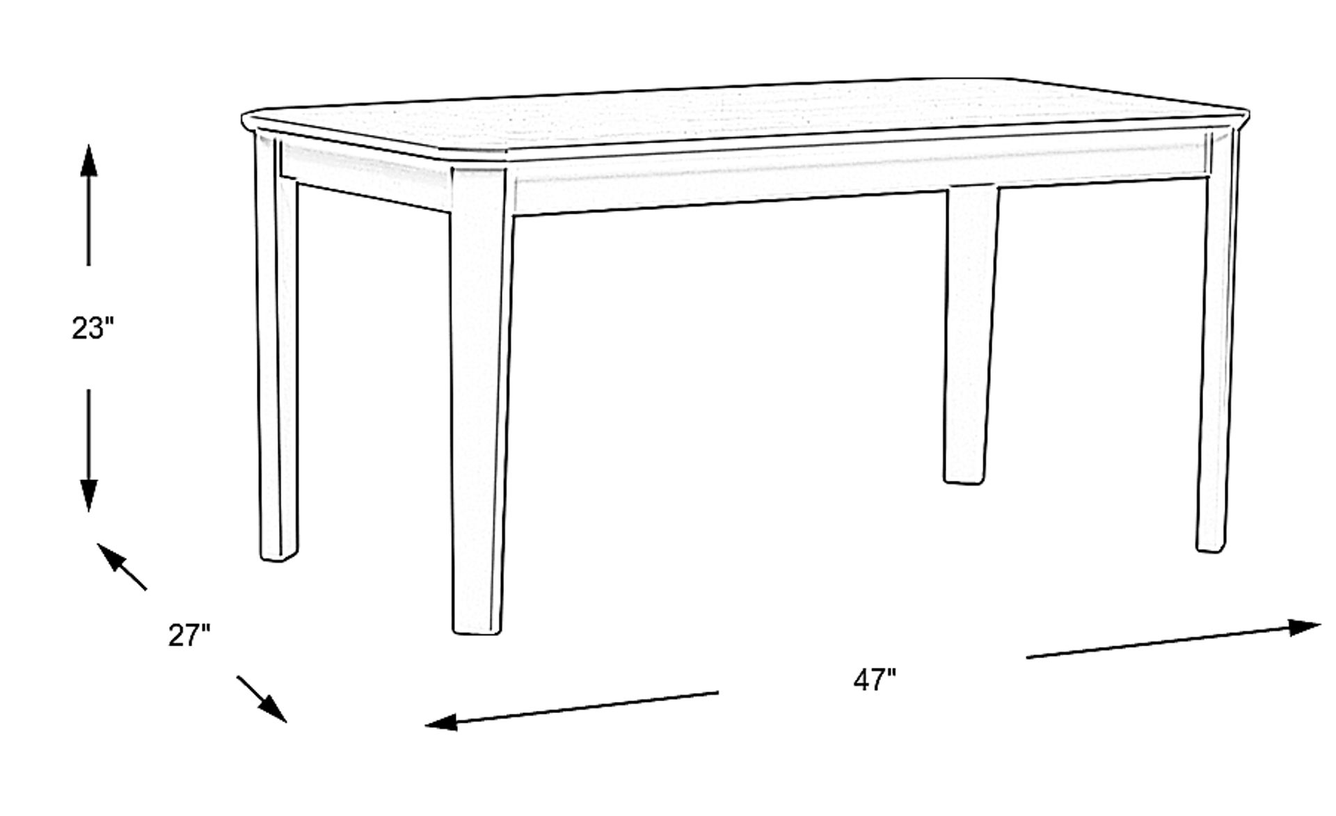 Dimension Image. Please refer to the Dimension Tab on this page for dimension details.