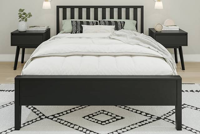 Kids Jolana Black Full Bed - Thumbnail - Image 3