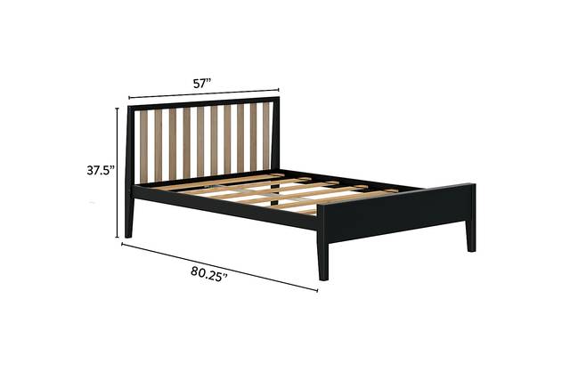 Kids Jolana Black Natural Full Bed - Thumbnail - Image 6