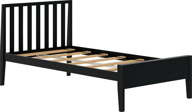 Kids Jolana Black Twin Bed - Thumbnail - Image 1