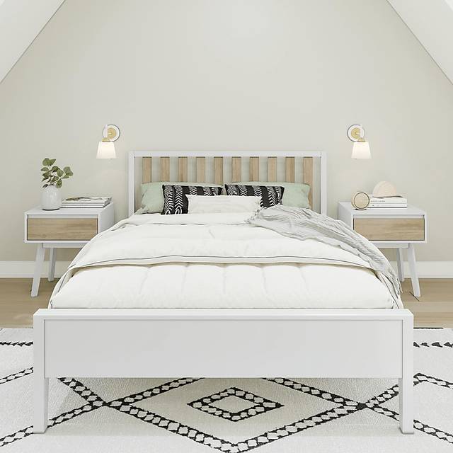Kids Jolana White Natural Full Bed - Thumbnail - Image 3