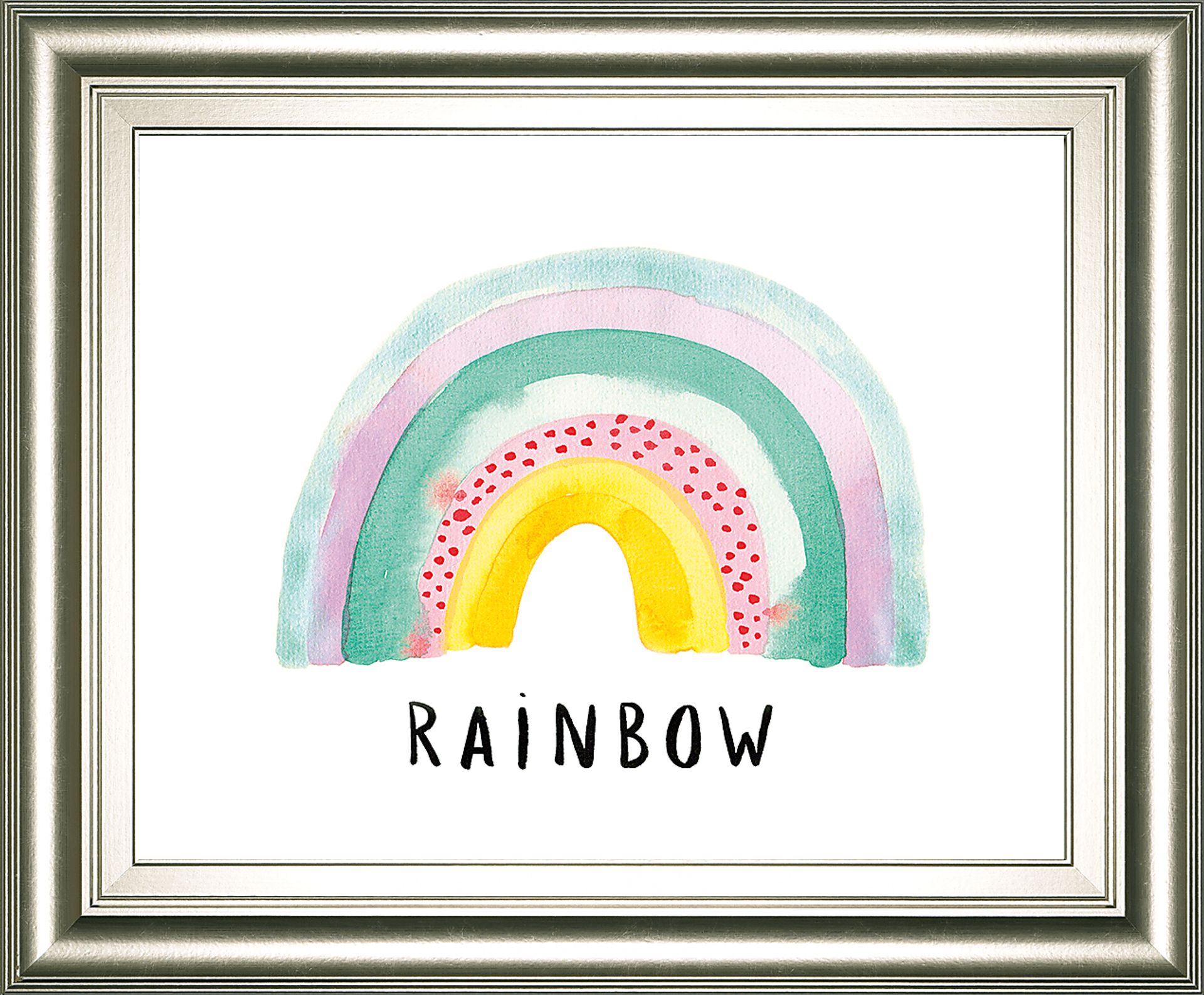 Kids Jolly Rainbow White Artwork - Image 2