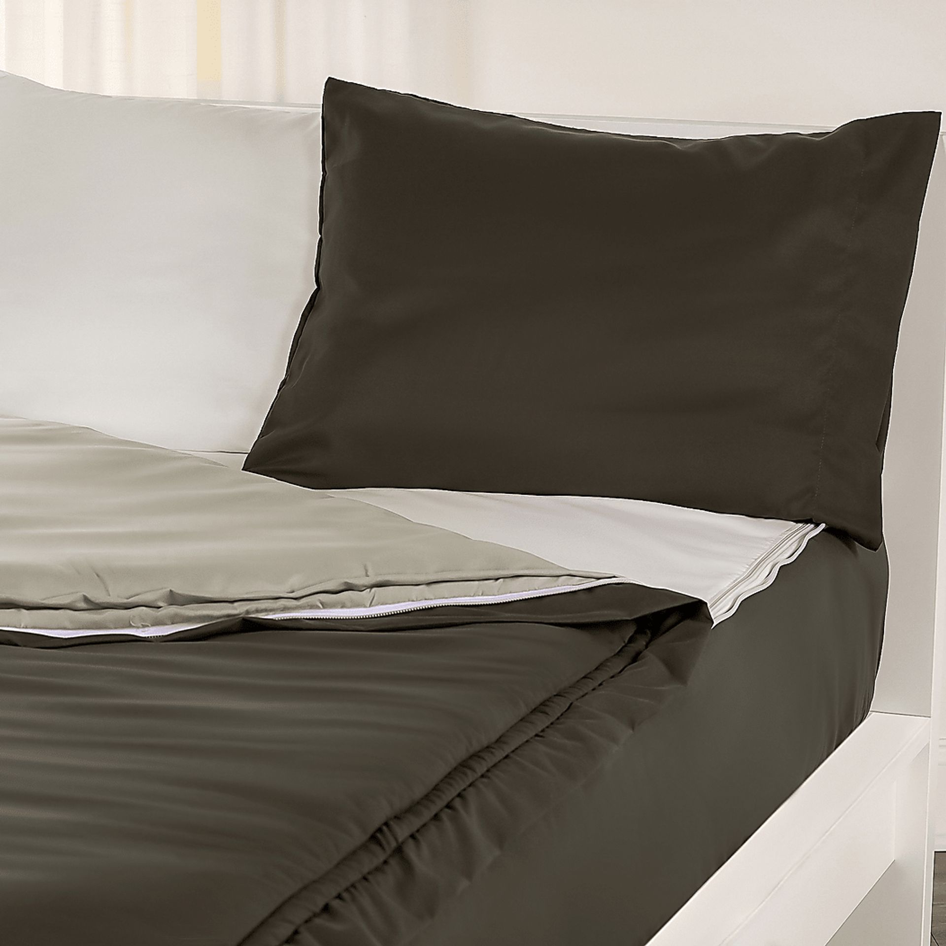 Kids Jonilde Gray 3 Pc Twin Bedding Set - Image 3