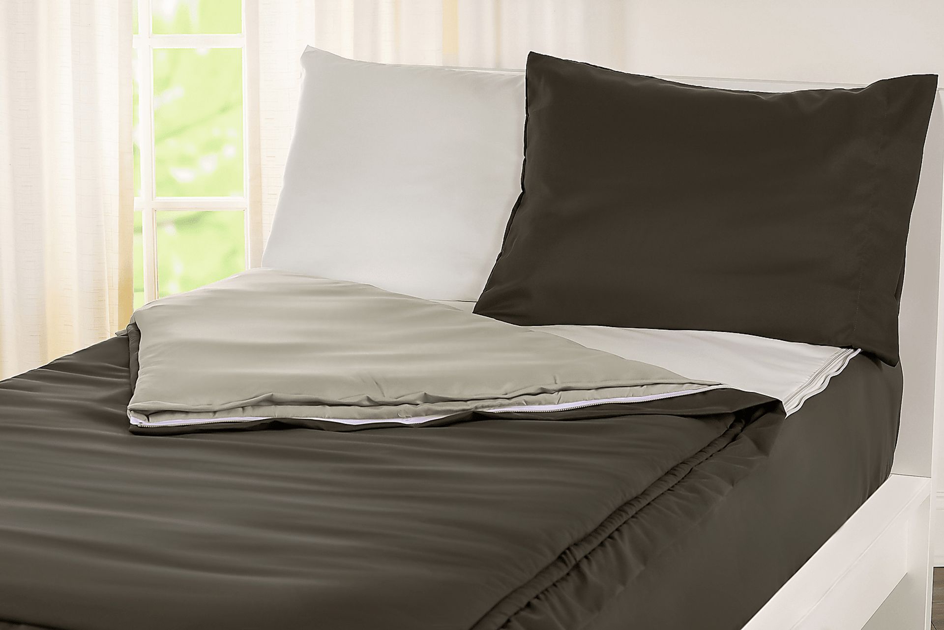 Kids Jonilde Gray 3 Pc Twin Bedding Set - Image 4