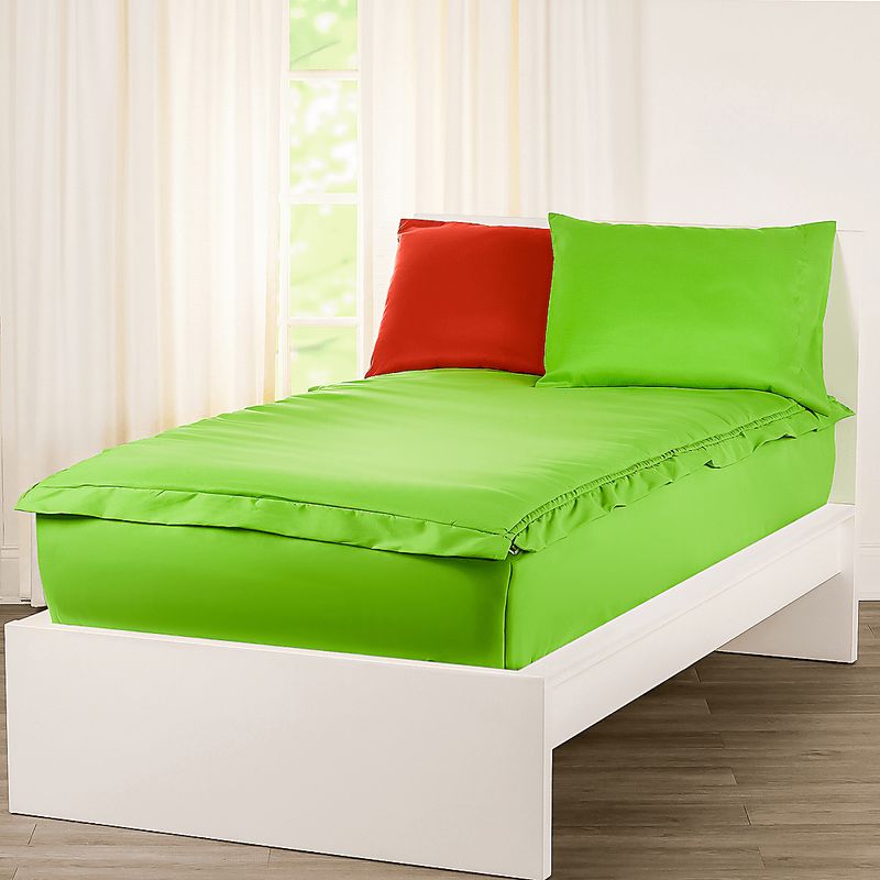 Kids Jonilde Green Twin Bedding Set