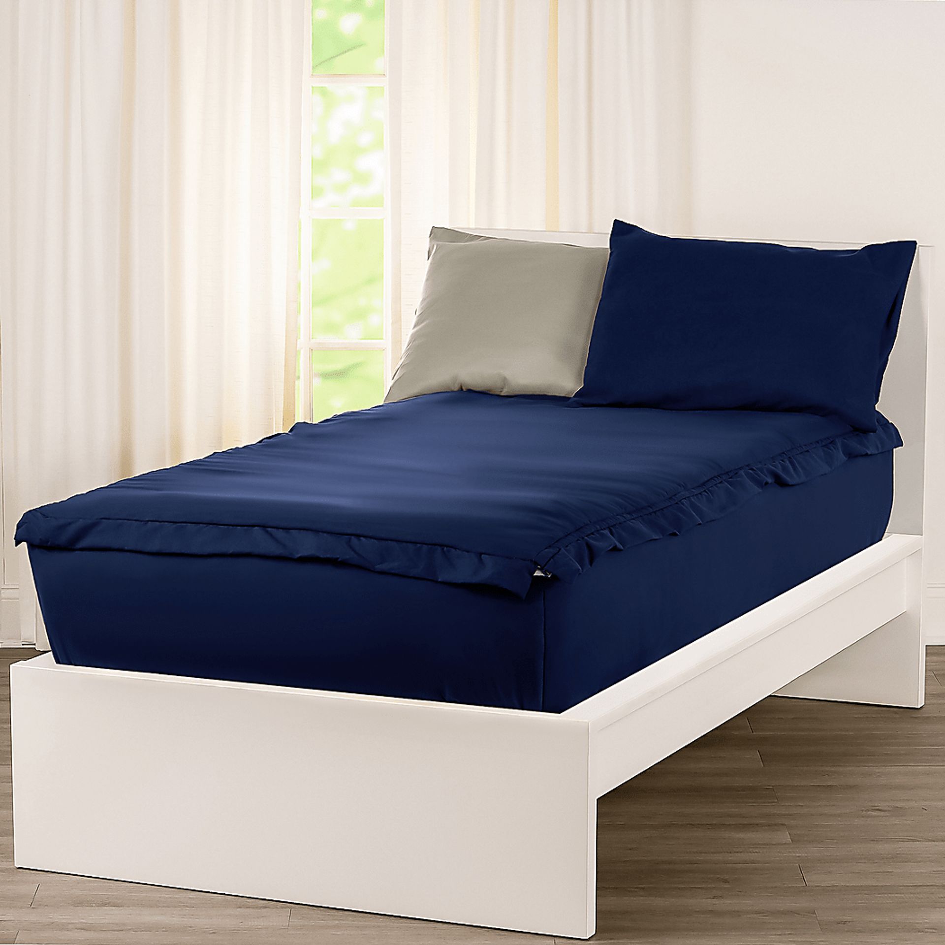 Kids Jonilde Navy 3 Pc Twin Bedding Set - Image 1