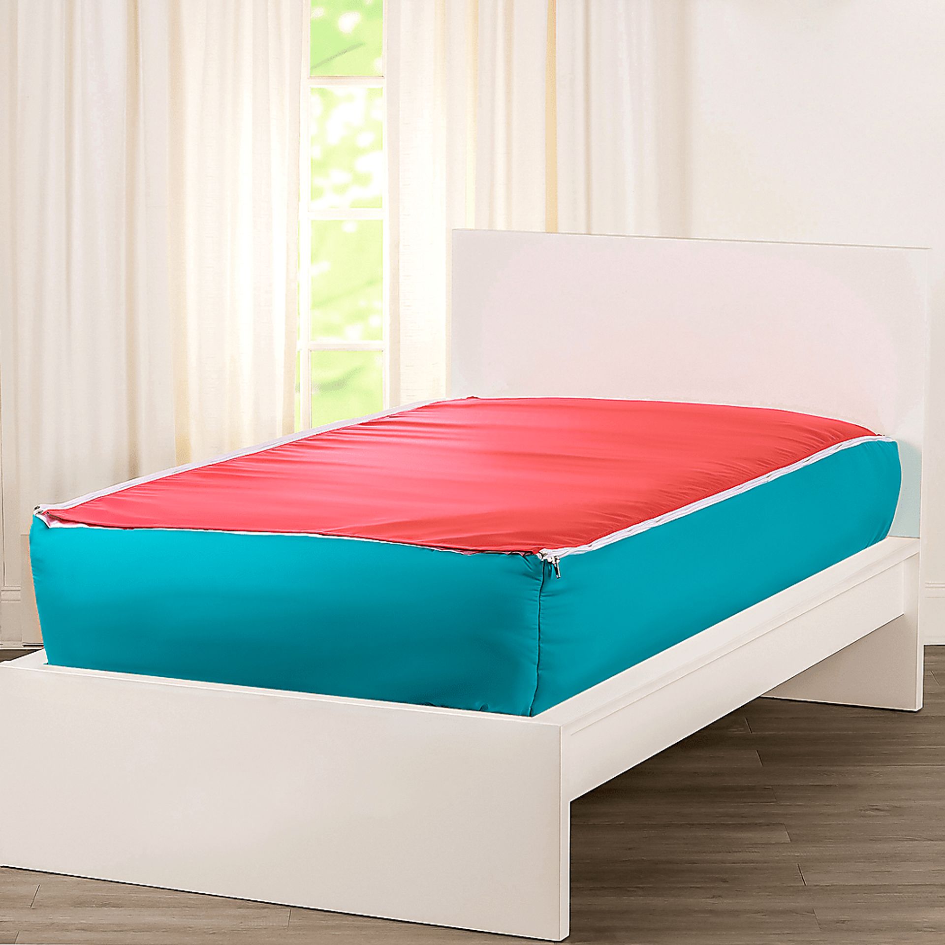 Kids Jonilde Turquoise Yellow Full Bedding Set - Image 8