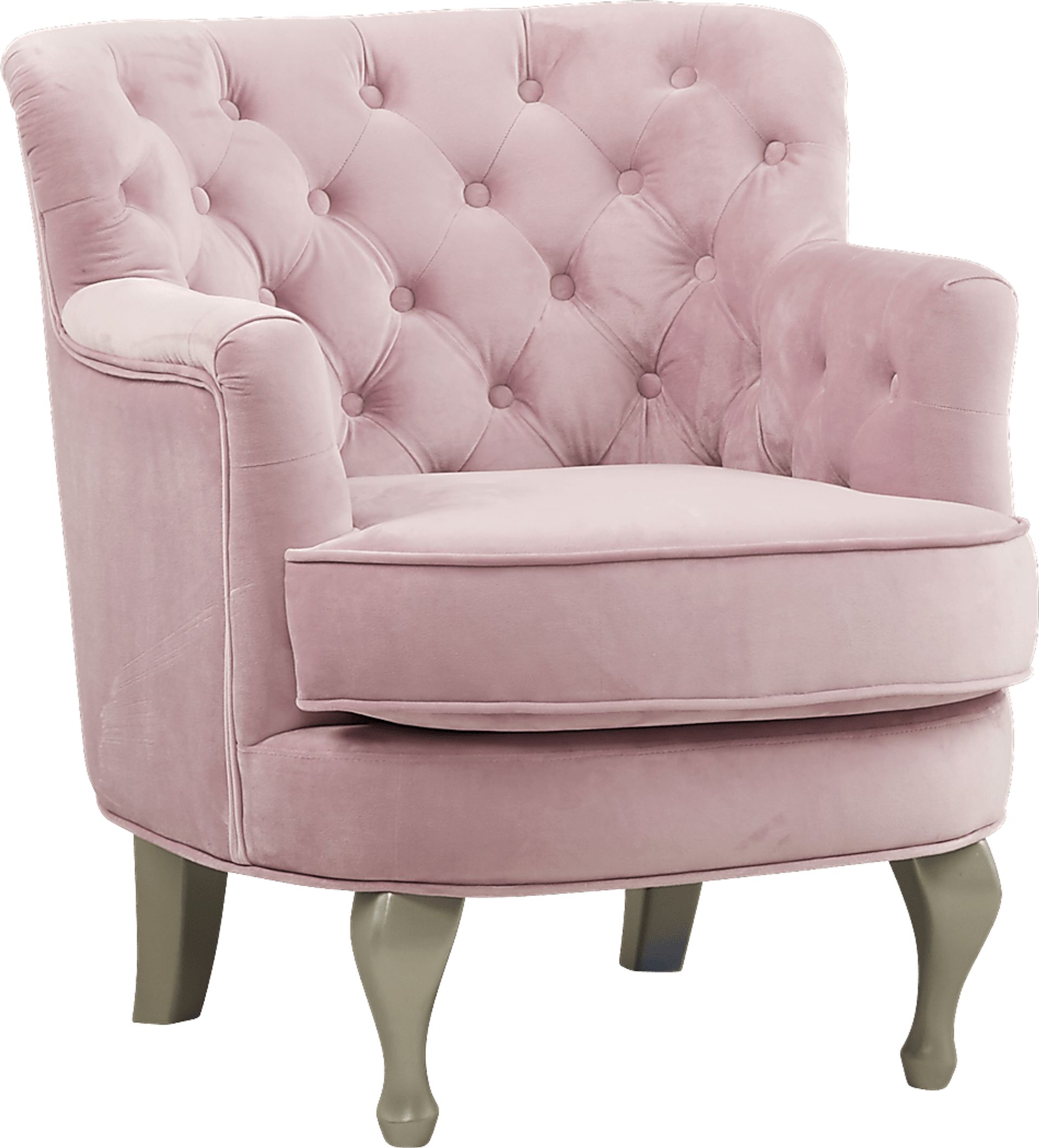 Kids Julietta Pink Tufted Chair - Image 1