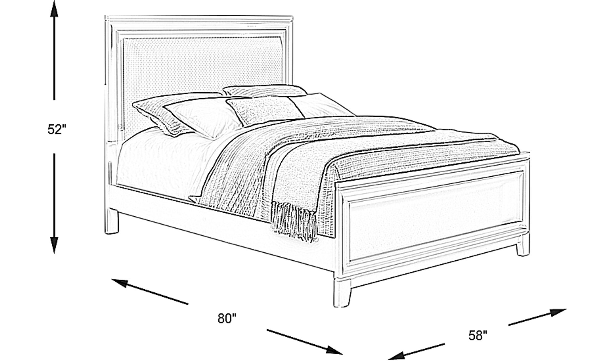 Dimension Image. Please refer to the Dimension Tab on this page for dimension details.