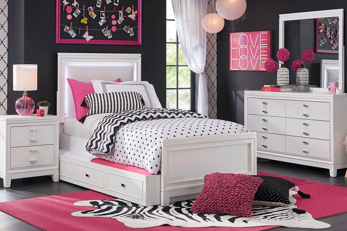 Girls twin bedroom outlet set