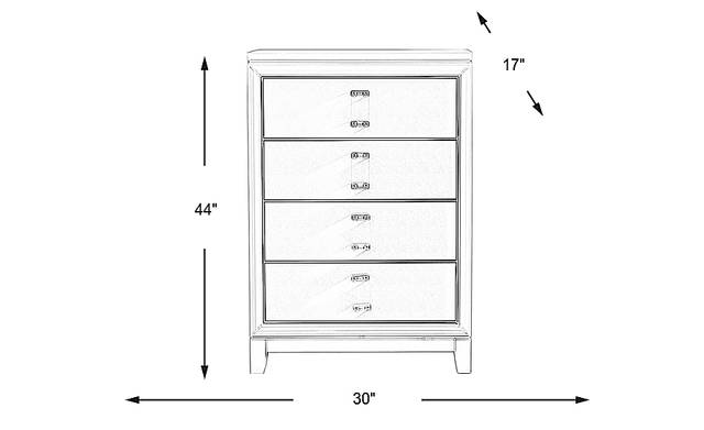 Dimension Image. Please refer to the Dimension Tab on this page for dimension details.