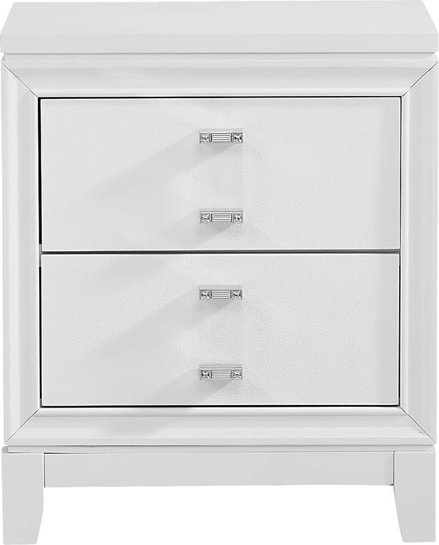 Kids Juno White Nightstand - Thumbnail - Image 1