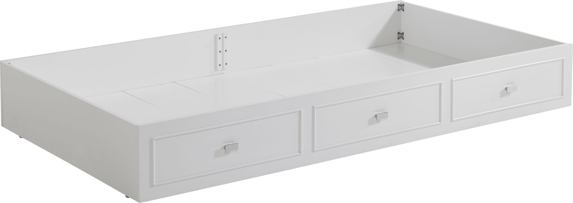 Kids Juno White Twin Storage Trundle - Image 1