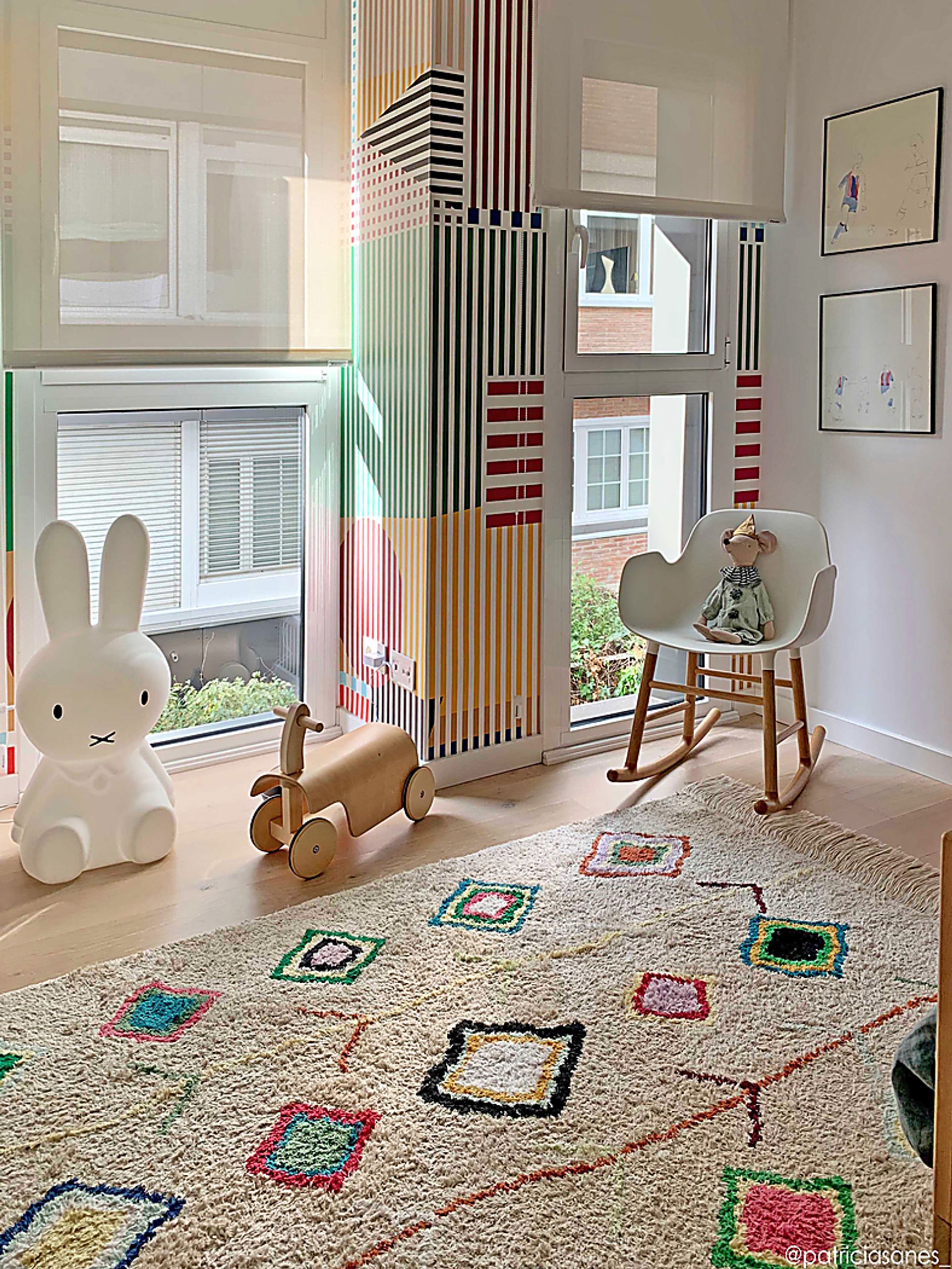 Kids Kaarol Multi 5'7 X 8' Machine Washable Rug - Image 4