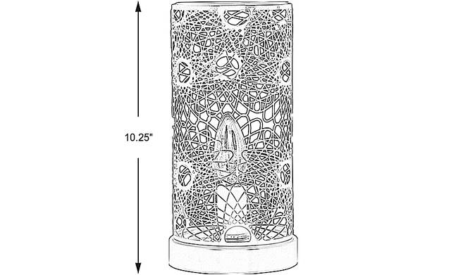 Dimension Image. Please refer to the Dimension Tab on this page for dimension details.