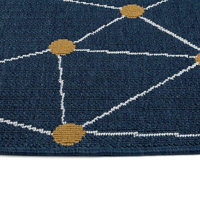 Kids Kahlil Navy 5' x 8' Rug - Thumbnail - Image 3