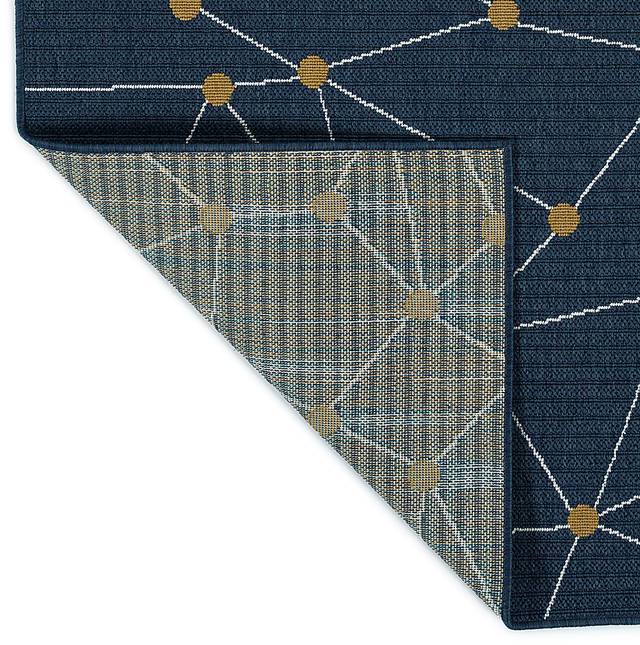 Kids Kahlil Navy 5' x 8' Rug - Thumbnail - Image 4