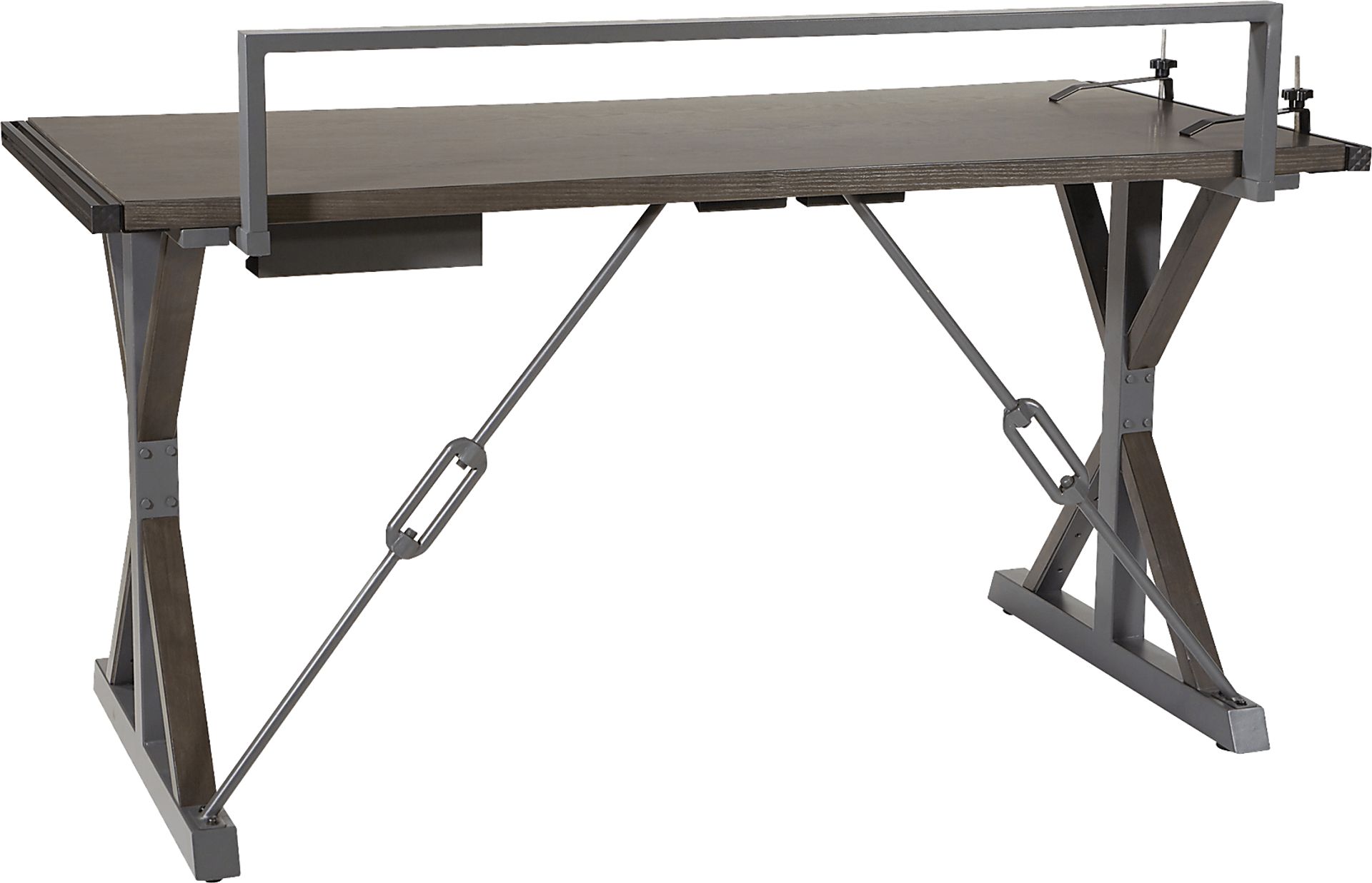 Kids Kaidan Gray Crafting Desk - Image 2