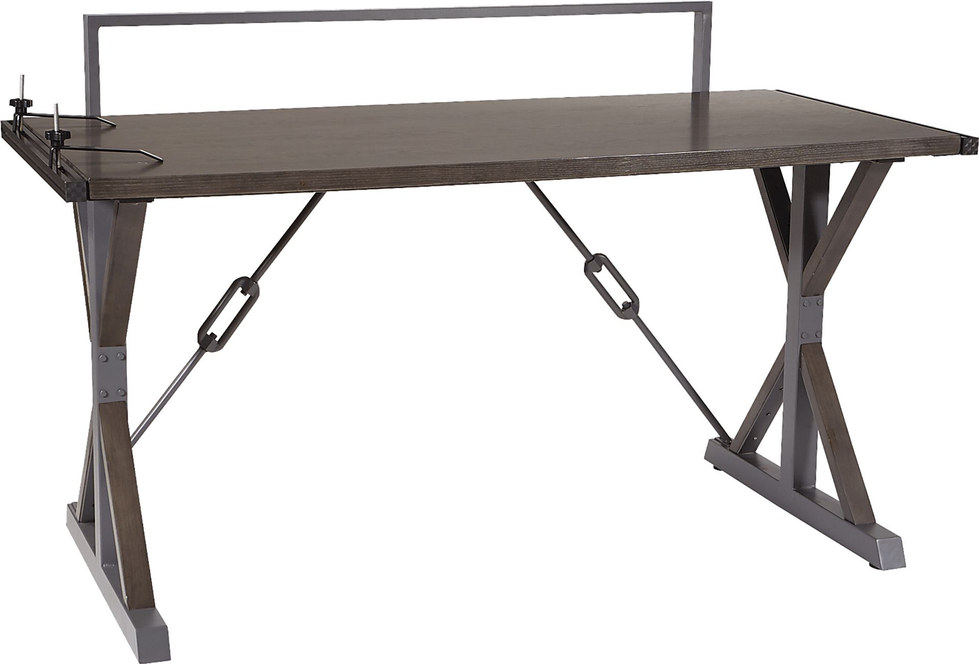 Kids Kaidan Gray Crafting Desk - Image 1