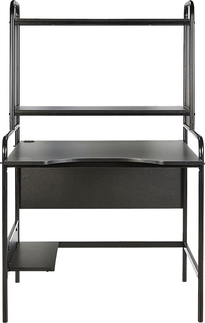 Kids Kaiis Black Gaming Desk Rooms To Go