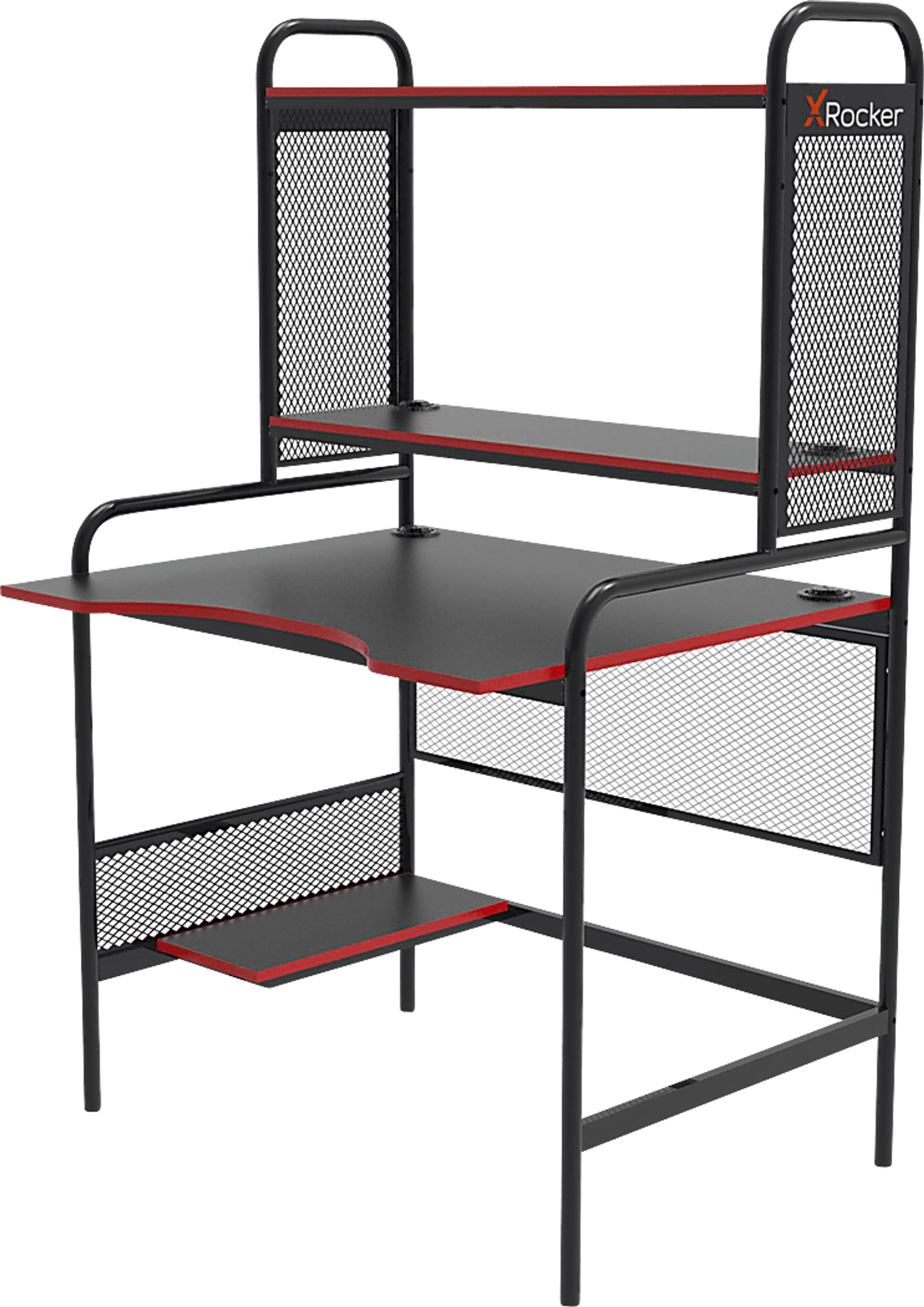 Kids Kaiis Black/Red Gaming Desk - Image 2