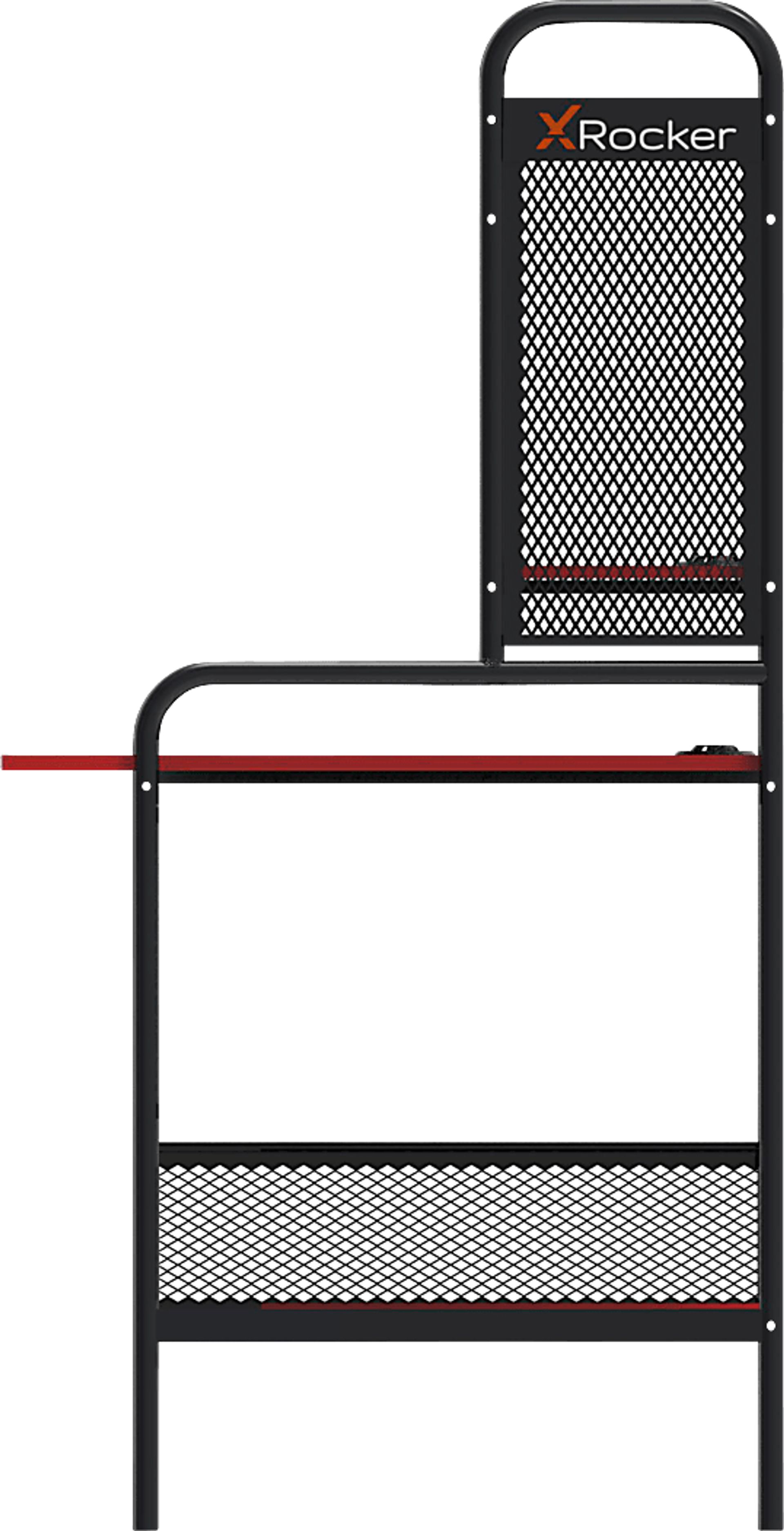 Kids Kaiis Black/Red Gaming Desk - Image 6