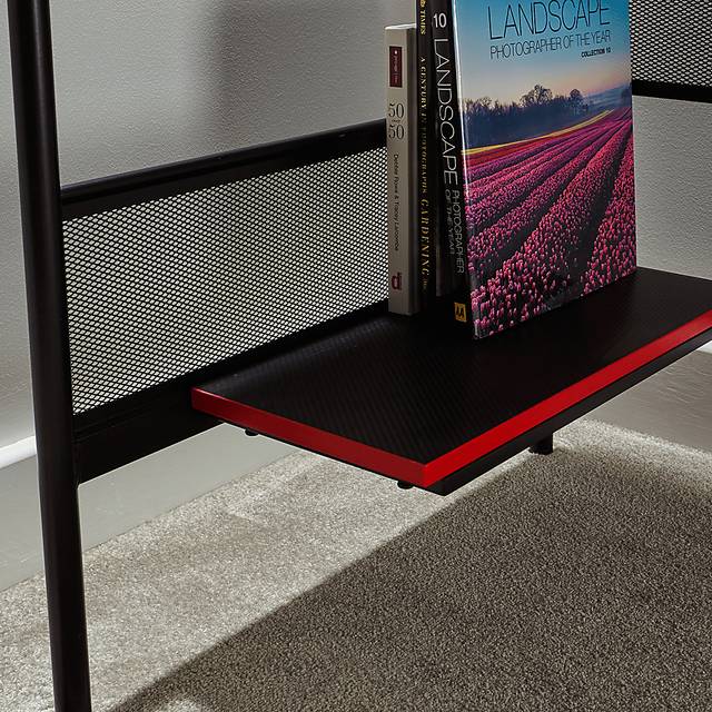 Kids Kaiis Black/Red Gaming Desk - Thumbnail - Image 8