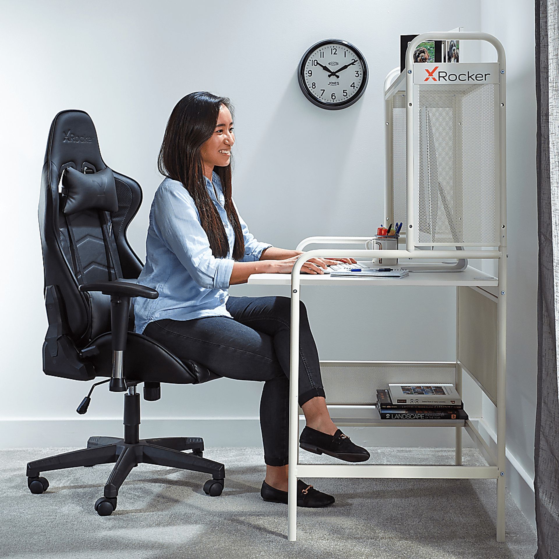 Kids Kaiis White Gaming Desk - Image 6