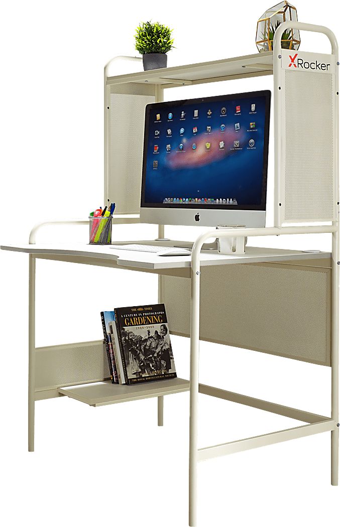 Kids Kaiis White Gaming Desk Rooms To Go