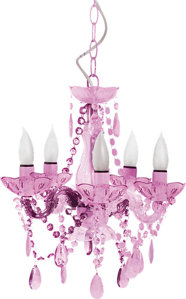 Kids Kalisa Pink Small Chandelier - Thumbnail - Image 1
